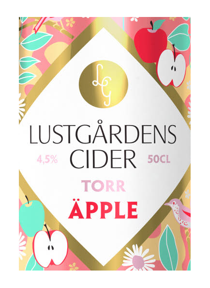 Lustgårdens Cider – Torr Äpple