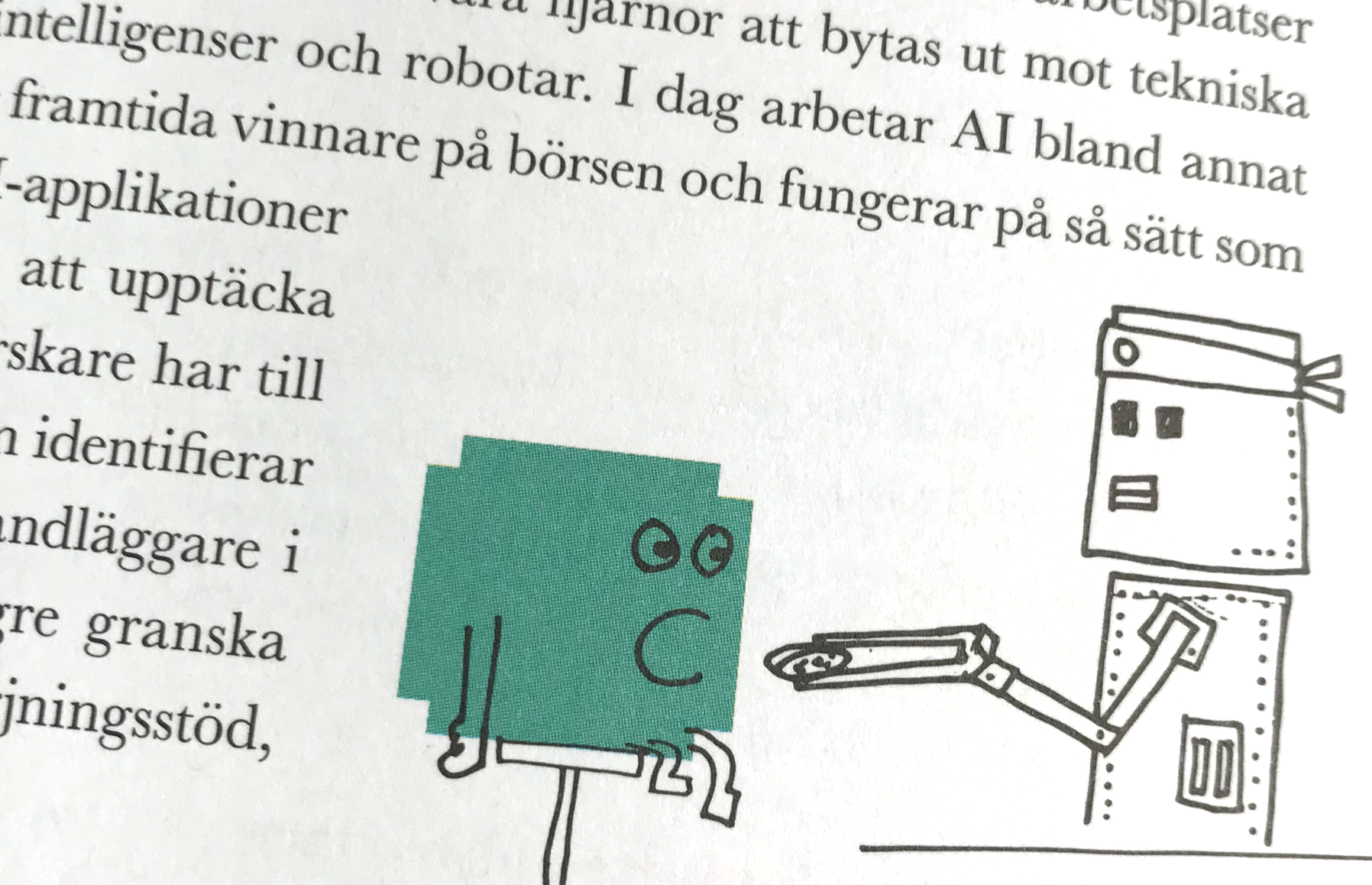 Illustrationer till Judith Wolsts bok: Digital Panik!