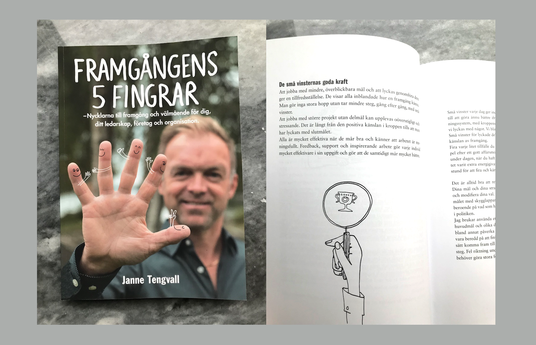 Janne Tengvall ”Framgångens 5 fingrar”